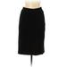 Yoana Baraschi Casual Skirt: Black Solid Bottoms - Women's Size 8