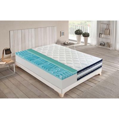 Memory Foam Matratze 140x200 mit erfrischendem Gel und 9 differenzierten Zonen - 27 cm hoch Image