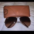 Ray-Ban Accessories | Aviator Ray Bans | Color: Brown | Size: Os