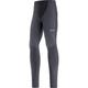 GORE WEAR Herren Thermo Fahrrad-Tights mit Sitzpolster, C3, Partial GORE-TEX INFINIUM, XXL, Schwarz/Neon-Gelb