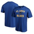 Men's Fanatics Branded Blue St. Louis Blues Team Victory Arch T-Shirt