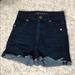 American Eagle Outfitters Shorts | American Eagle Outfitters Dark Blue Jean Shorts | Color: Blue | Size: 00