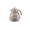 De'Longhi Scolpito Kettle,1.5 liters, 360° swivel base, Stainless steel, KBZS3001.BG, Clay Beige