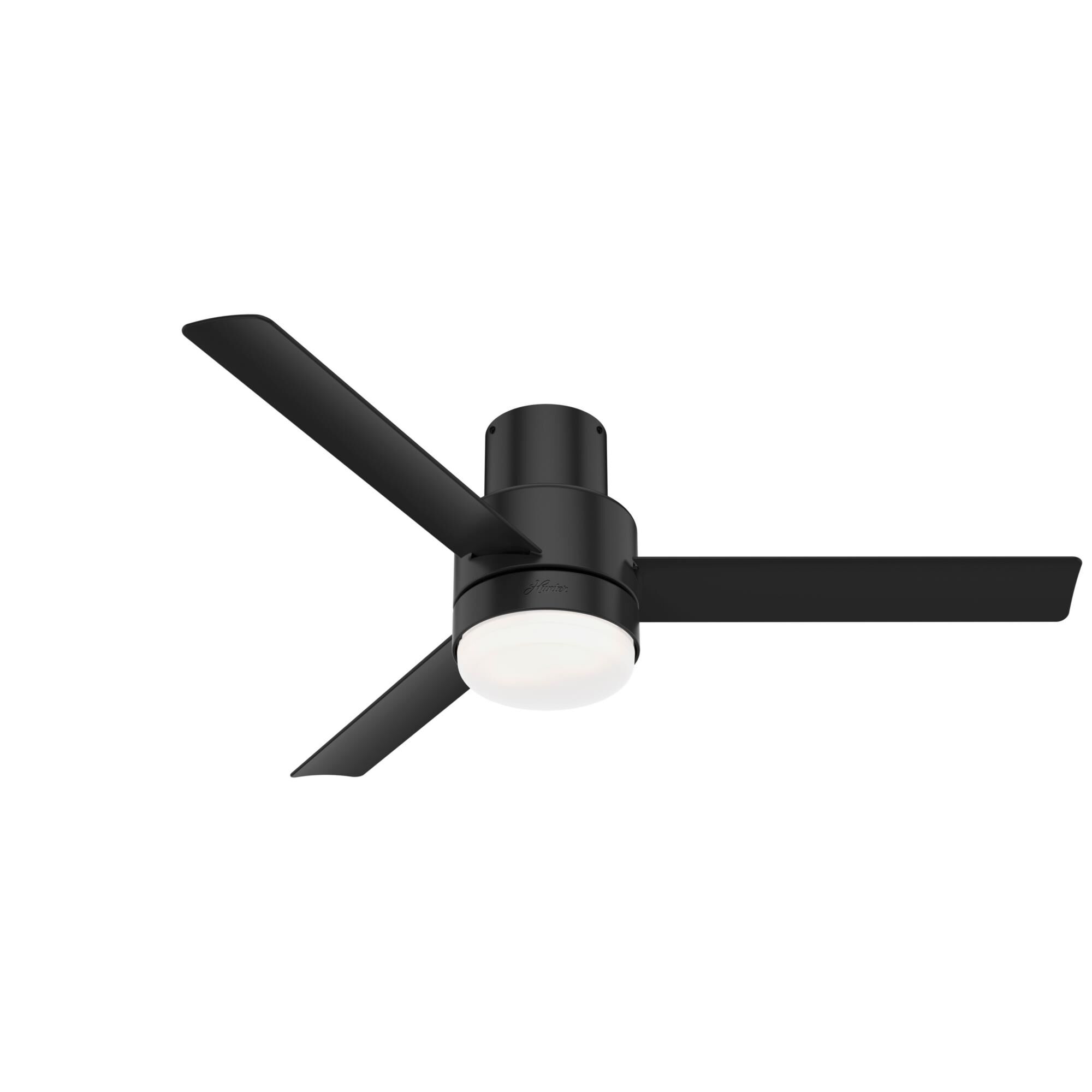 Hunter Fan Gilmour 52 Inch Flush Mount Fan with Light Kit - 51330
