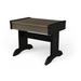 Bayou Breeze Aatikah Outdoor Side Table Wood/Plastic in Gray/Black | 16 H x 20 W x 14 D in | Wayfair 6B708858A9144AA39934947FF863154F