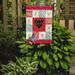 Caroline's Treasures Boston Terrier 2-Sided Polyester 15 x 12 in. Garden Flag in Red/Brown | 15 H x 11.5 W in | Wayfair CK5211GF