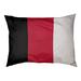 East Urban Home Los Angeles Pillow Polyester in Red/White/Black | 9.5 H x 28 W x 18 D in | Wayfair B0B2E38C60D14814B8F865BB8F44D58A