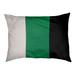 East Urban Home Boston Pillow Metal in Green/Black | 14 H x 40 W x 30 D in | Wayfair 5BE47708469446D3987A79D95AB52C13