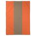 East Urban Home San Francisco Baseball Fleece Throw Microfiber/Fleece/Microfiber/Fleece in Orange | 50 W in | Wayfair