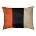 East Urban Home San Francisco Baseball Dog Pillow Polyester in Orange/Black/Brown | 9.5 H x 28 W x 18 D in | Wayfair