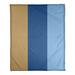 East Urban Home Kansas City Baseball Fleece Throw Microfiber/Fleece/Microfiber/Fleece in Blue | 82.5 H x 62.5 W in | Wayfair