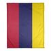 East Urban Home St Louis Baseball Fleece Throw Microfiber/Fleece/Microfiber/Fleece in Red/Blue/Yellow | 82.5 H x 62.5 W in | Wayfair