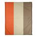 East Urban Home San Francisco Baseball Fleece Throw Microfiber/Fleece/Microfiber/Fleece in Orange/Brown | 62.5 W in | Wayfair