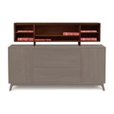 Copeland Furniture Catalina Dining Hutch Wood in Brown | 16 H x 60 W x 12 D in | Wayfair 4-CAL-75-33