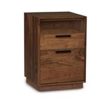 Copeland Furniture Linear Office 2-Drawer Vertical Filing Cabinet Wood in Brown | 24.75 H x 18 W x 18.5 D in | Wayfair 4-LIN-21-04