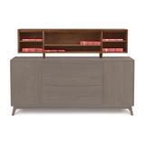 Copeland Furniture Catalina Dining Hutch Wood in Brown | 16 H x 60 W x 12 D in | Wayfair 4-CAL-75-43