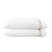 Peacock Alley Duo 300 Thread Count Pillowcase 100% Cotton/Sateen in White | Standard | Wayfair DUO-2RC LIN