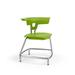 KI Furniture Ruckus 30" Classroom Chair Plastic/Metal in Green | 40 H x 28 W x 36 D in | Wayfair RKU100H18NB-NFR-PZL-CH-GPL