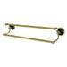 Kingston Brass Water Onyx 24" Wall Mounted Towel Bar Metal in Yellow | 3.88 H x 24 W x 5.69 D in | Wayfair BA9113PB