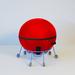 Newman Adaptive Alertseat Ball Chair Metal/Fabric in Red | 21 H x 21 W x 21 D in | Wayfair B-45-RD