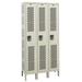 Hallowell Heavy Duty 1 Tier 3 Wide Gym Locker Metal in Brown | 78 H x 54 W x 21 D in | Wayfair U3818-1HV-A-PT