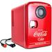 Coca-Cola 4L Cooler/Warmer w/ Bluetooth Speaker 12V DC 110V AC, Red Plastic in Red/White | 10.5 H x 9.25 W x 7.25 D in | Wayfair KWC4-BT