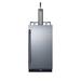 Summit Appliance 2.9 cu. ft. Wine Single Tap Kegerator, Stainless Steel in Gray | 49.75 H x 24.5 W x 15 D in | Wayfair SBC15WK