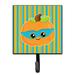 The Holiday Aisle® Beaird Halloween Pumpkin Superhero Wall Key Organizer w/ Key Hooks Metal in Green | 5.75 H x 4.25 W x 1.25 D in | Wayfair