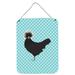 Gracie Oaks Polish Poland Chicken Hanging Prints Wall Décor Metal in Blue | 12 H x 16 W x 0.03 D in | Wayfair 8829834AA8654E82875335C2FC1B22FC