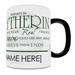 Morphing Mugs Harry Potter Sorting Hat Slytherin Personalized Heat Sensitive Coffee Mug Ceramic in Black/Brown | 3.75 H in | Wayfair MMUG216