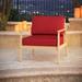 Andover Mills™ Outdoor Sunbrella® Seat/Back Cushion in Red | 5 H x 28.5 W in | Wayfair 11BEEA29F19D4471834FF5320B254958