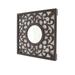 Fleur De Lis Living Wolter Traditional Wall Mirror Wood in Brown | 24 H x 24 W x 1 D in | Wayfair 9304C04E5BDE4B56ABE669659D0FC23B