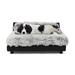 Tucker Murphy Pet™ Adalyn Dog Sofa Faux Leather/Polyester/Memory Foam in White | 16 H x 26 W x 24 D in | Wayfair AA88497045324DB1BD6A0A551B027301