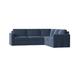 Blue Reclining Sectional - Wildon Home® Bewley 108" Wide Corner Sectional | 35 H x 108 W x 96 D in | Wayfair 8F8347C42A184864B305F0A3A5979754