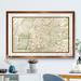 Williston Forge 'Custom Sepia Map of New York City' by Paul Cezanne - Picture Frame Graphic Art Print on Paper Paper | 16 H x 22 W x 1 D in | Wayfair