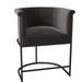 Fairfield Chair Nolita 26" Counter Stool Upholstered/Metal in Black | 35.5 H x 28 W x 24.5 D in | Wayfair B091-C6_ 9953 10