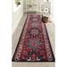 Red 0.4 in Area Rug - Bungalow Rose Custom Size Persian Medallion Distressed Design Canvas Backing Hotel Quality Rug Nylon | 0.4 D in | Wayfair