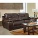 Lark Manor™ Peosta 97" Pillow Top Arm Sofa w/ Reversible Cushions Polyester in Brown | 39 H x 97 W x 44 D in | Wayfair