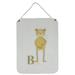 Isabelle & Max™ B for Bear Alphabet Hanging Prints Wall Décor Metal in Gray/Green | 12 H x 16 W x 0.03 D in | Wayfair