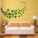 Winston Porter 37 Piece Tree Branch Leaves Living Room Wall Decal Set Vinyl in Black | 40 H x 20 W in | Wayfair 1B96B32CE69B492DA50787C89BDF3C34