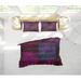 Rosdorf Park Sheringham Patchwork 2 Piece Comforter Set Polyester/Polyfill/Microfiber in Red/Indigo | Queen Comforter + 2 Pillow Cases | Wayfair