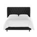 Birch Lane™ Mai Tufted Standard Bed Upholstered/Metal | 55 H x 77 W x 89 D in | Wayfair 7421A5E92F7E4622B8B751F7EB685200