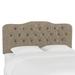 Canora Grey Nappi Upholstered Panel Headboard Polyester in Brown | 51 H x 78 W x 4 D in | Wayfair 1BD8FF6640E9485E811EF360A27DACED