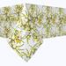 Red Barrel Studio® Floral Sqaure Tablecloth Polyester in Gray/Yellow | 60 D in | Wayfair 891B04BADDEF4333A5C531153490160E
