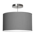 Seascape Lamps Thao 1 - Light Unique Drum Pendant in Gray | 9 H x 20 W x 20 D in | Wayfair SL_TH20_G