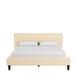 Joss & Main Ames Upholstered Standard Bed in Gray/Brown | 36 H x 85 W x 89 D in | Wayfair 65B975479DF44B17AF46F7C901900D6A