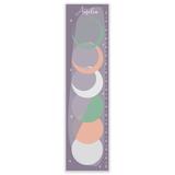 East Urban Home Phases of the Moon Personalized Growth Chart Canvas in Indigo | 39 H x 10 W x 0.1 D in | Wayfair B4F370F14E4F4422990F2C25B6E996C2