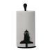 Longshore Tides Lighthouse Freestanding Paper Towel Holder Metal in Black | 14 H x 6 W x 6 D in | Wayfair 234D06CA8AA4427883F74827A270616D