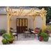 Outdoor Living Today 10 ft. W x 10 ft. D Cedar Wood Pergolas 4 Post Wood in Brown | 108 H x 120 W x 120 D in | Wayfair BZ1010