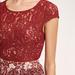 Anthropologie Dresses | Anthropologie Tracy Reese Arcadia Midi Lace Dress | Color: Red | Size: 12